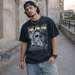 NAS - Official Vintage 2019 Royalty Tour T-Shirt